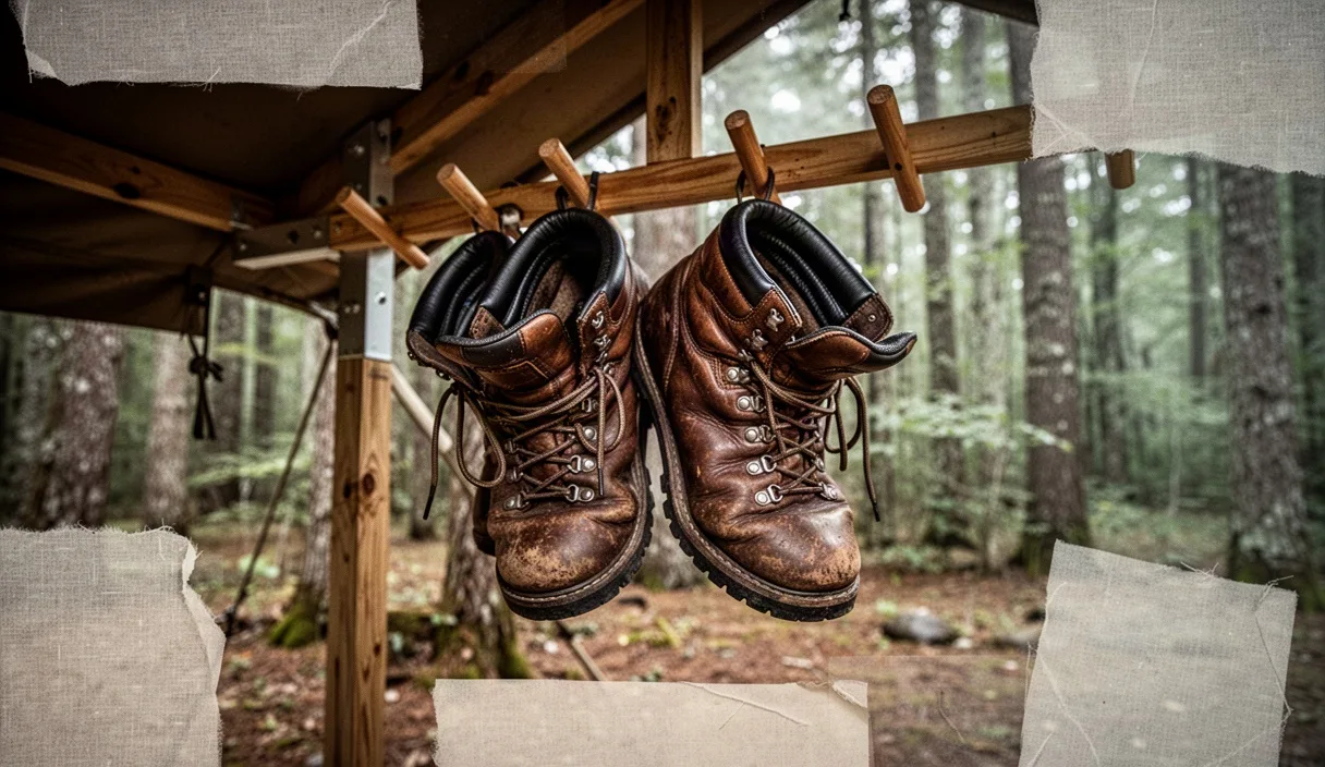 Drying Wet Leather Hiking Boots Without Damaging Glue