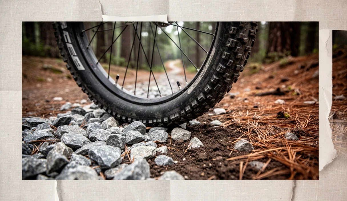 Gravel Bike Tire Pressures for Rough Regional Fire Roads